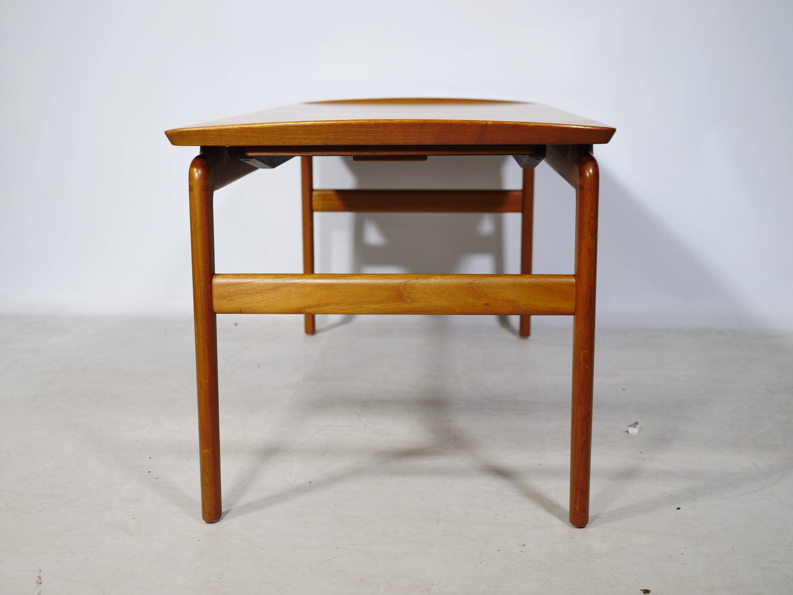 Model 640 Teak Coffee Table by Peter Hvidt & Orla Mølgaard-Nielsen, 1960s