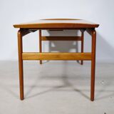 Model 640 Teak Coffee Table by Peter Hvidt & Orla Mølgaard-Nielsen, 1960s