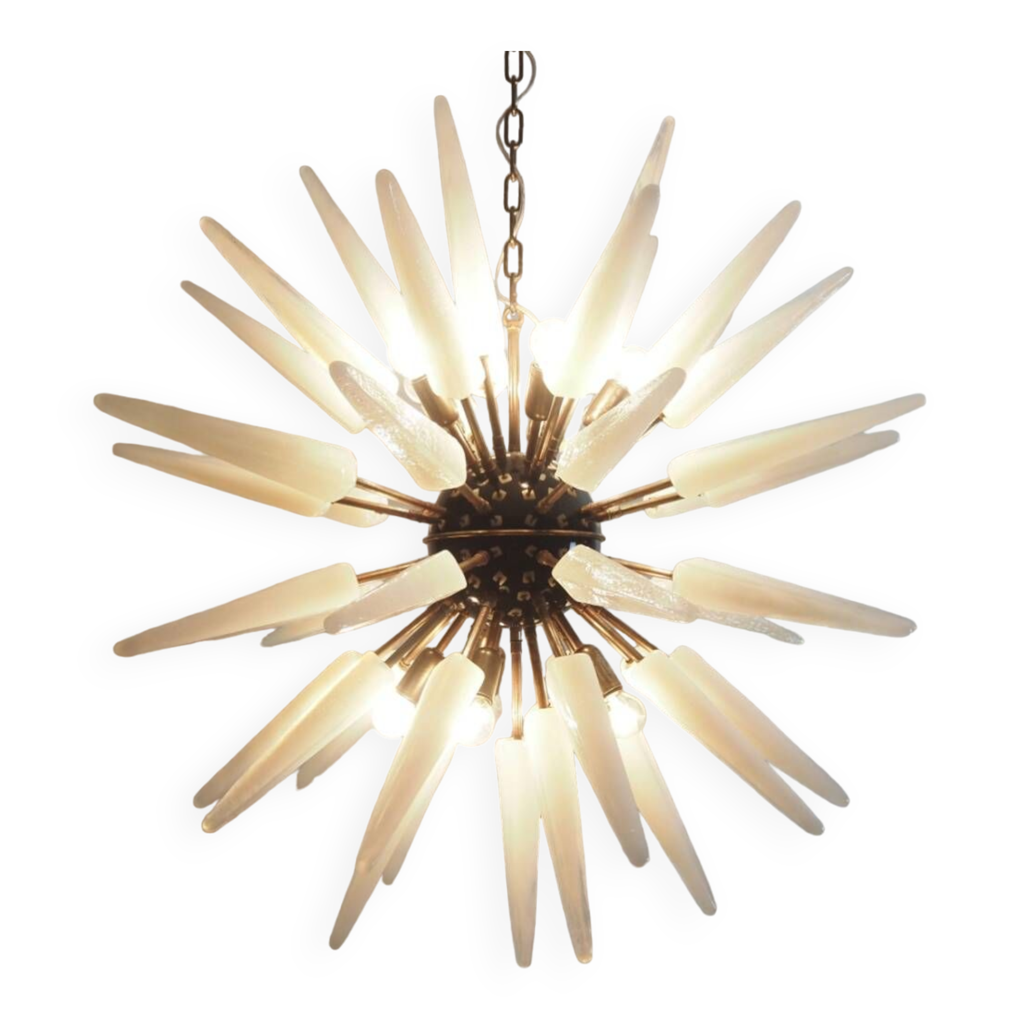 Large Vintage Italian Sputnik Chandeliers