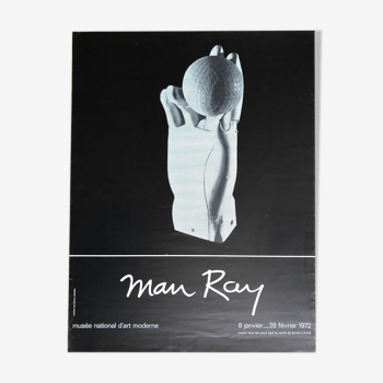 Affiche Expo 72 - Man Ray - Musée National d'Art Moderne