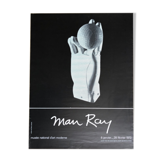 Affiche Expo 72 - Man Ray - Musée National d'Art Moderne