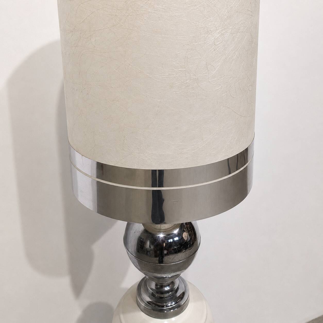 Large vintage Space Age lamp from the 70s.