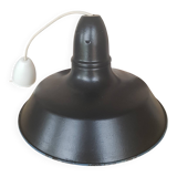 Industrial enameled sheet metal hanging bowl