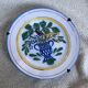 Old decorative bird plate