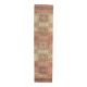 1970s Vintage Turkish Hand-Knotted Floral Runner 84x358
