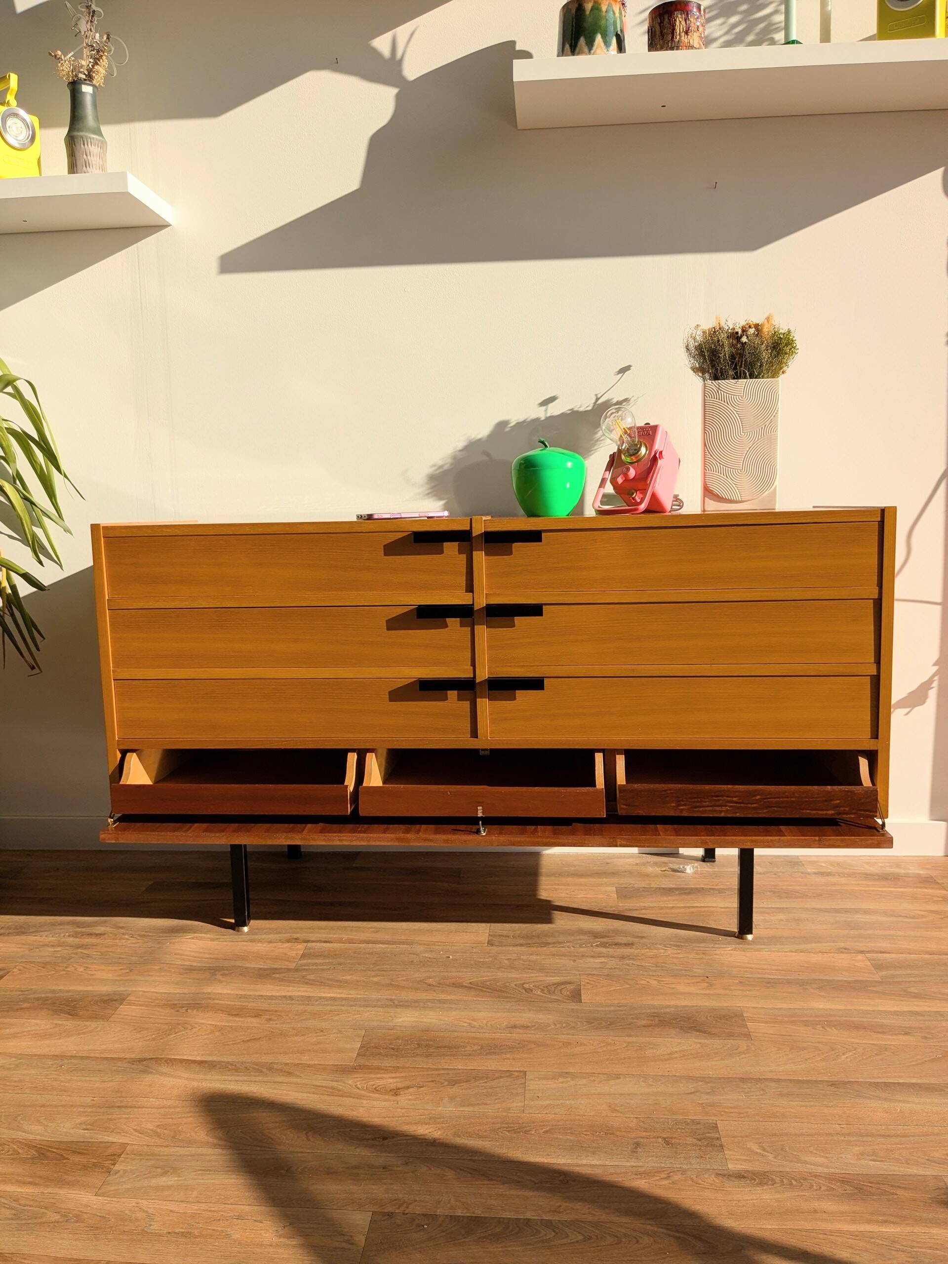 Vintage chest of drawers by Gérard Guermonprez