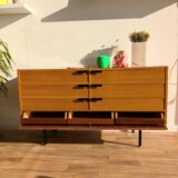Vintage chest of drawers by Gérard Guermonprez