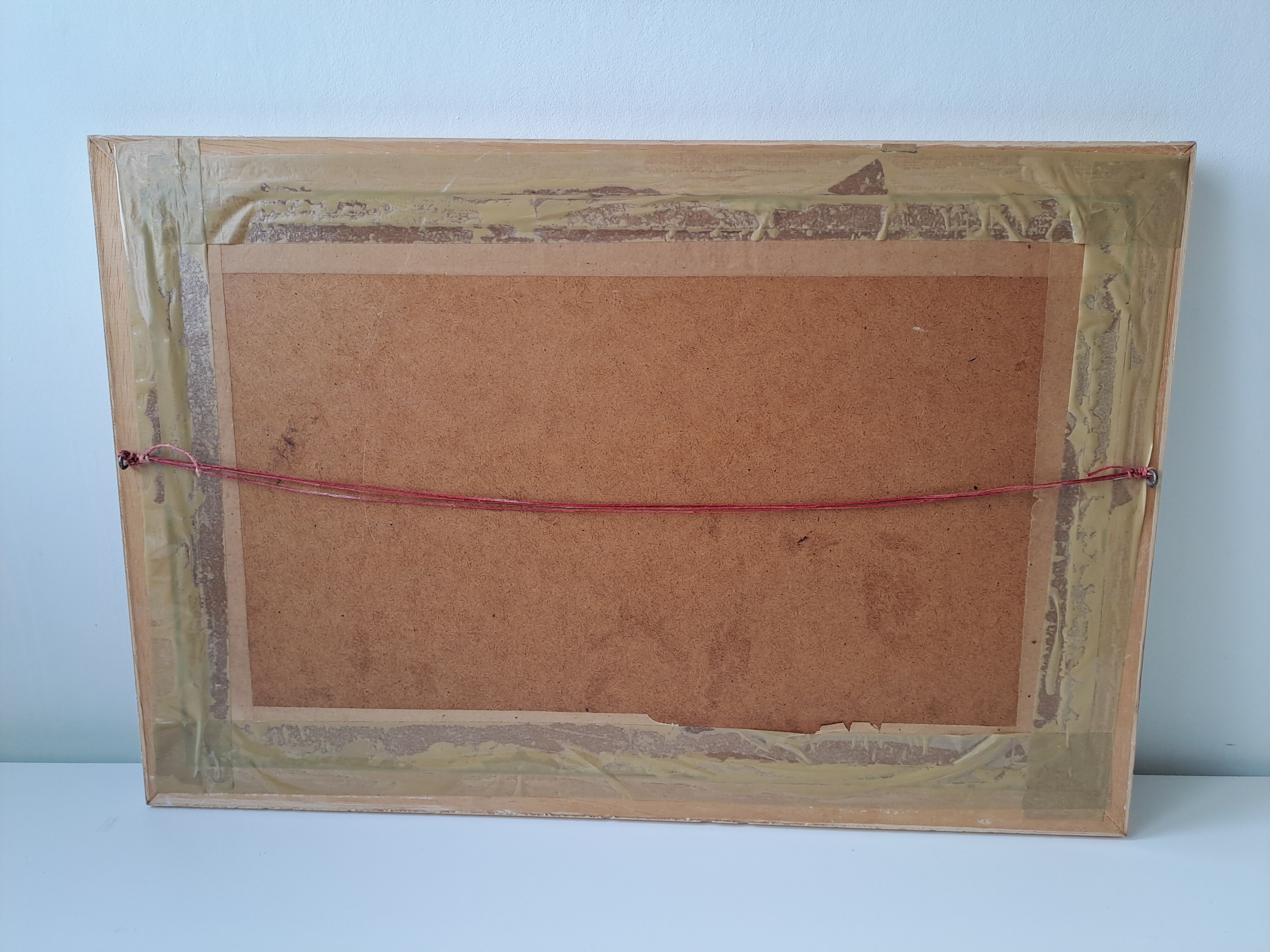 Canvas painting vintage tapestry