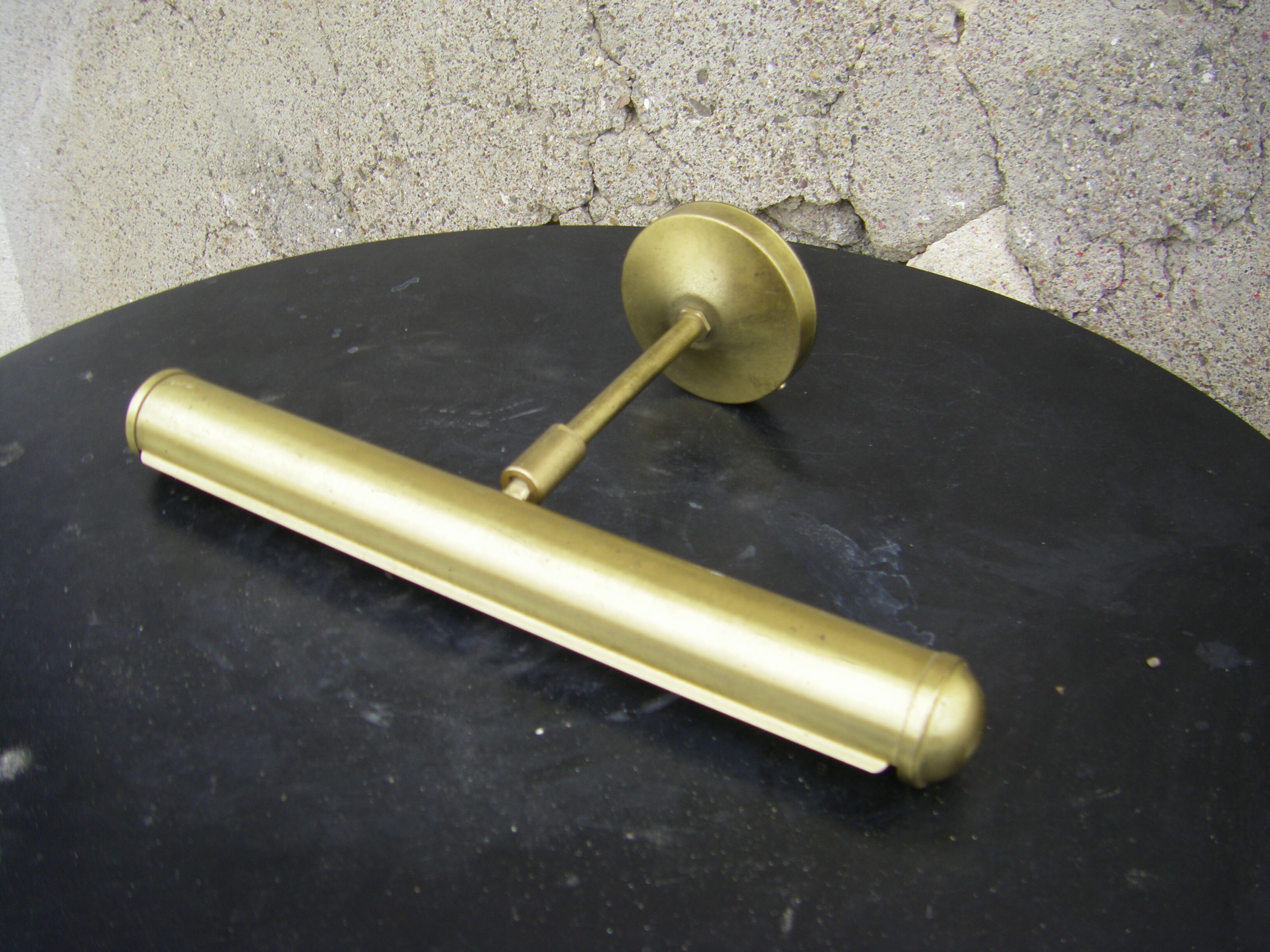 Vintage brass wall lamp