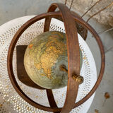 Wooden globe