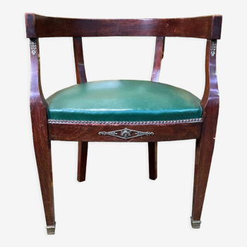 Office armchair empire style / louis XVI