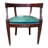 Fauteuil de bureau style empire Louis XVI