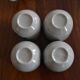 Set of 4 small stoneware tea bowls.