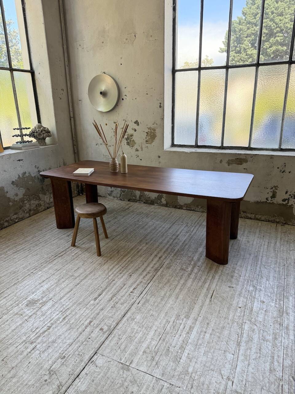 1950s oak reconstruction table