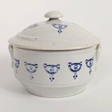 Set of 2 vintage ceramic terrines from Saint-Uze, Art Deco.