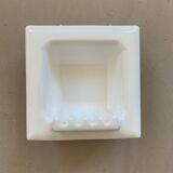 Built-in ceramic wall soap dish