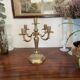 Chandelier en laiton