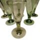 6 Biot stemmed glasses