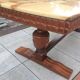 Table basse en opus de marbre vintage années 60-70