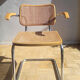 Cesca chair, Marcel Breuer design, Italian edition of the 70s/80s