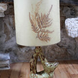 Lampe en céramique forme libre années 70