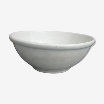 White salad bowl sarreguemines