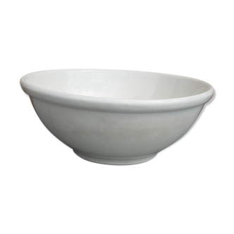 White salad bowl sarreguemines
