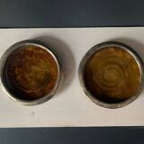 2 handmade tamegroute dishes, Morocco