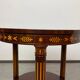 Empire side table inlaid around 1800