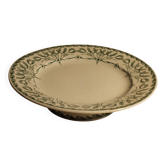 Footed compote Emile Bourgeois earthenware