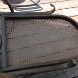 Rocking-chair en cannage