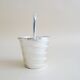 Refroidisseur de glace avec insert en verre