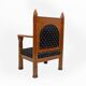 Oak Art Deco Amsterdam School Armchairs 1920s