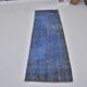 Blue Vintage Handknotted Rug sku 3929