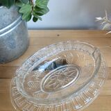 Ramequin / butter maker in chiseled glass