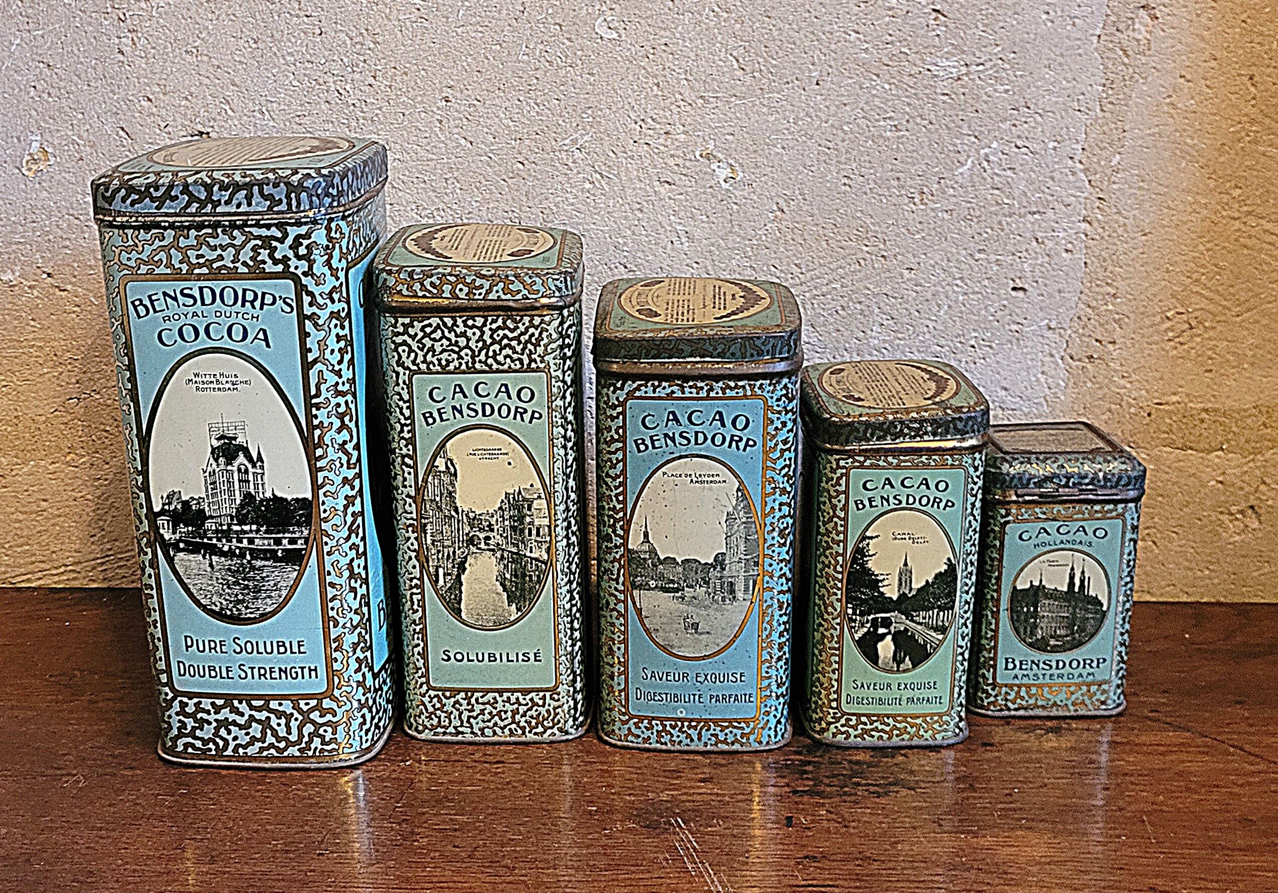 Advertising metal box set