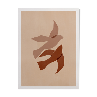 "Flying Birds" poster