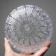 Large vintage "Queen's Lace" chiseled Bohemian crystal box