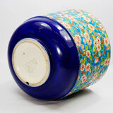 French Art Deco Longwy Faience Cachepot 1940s