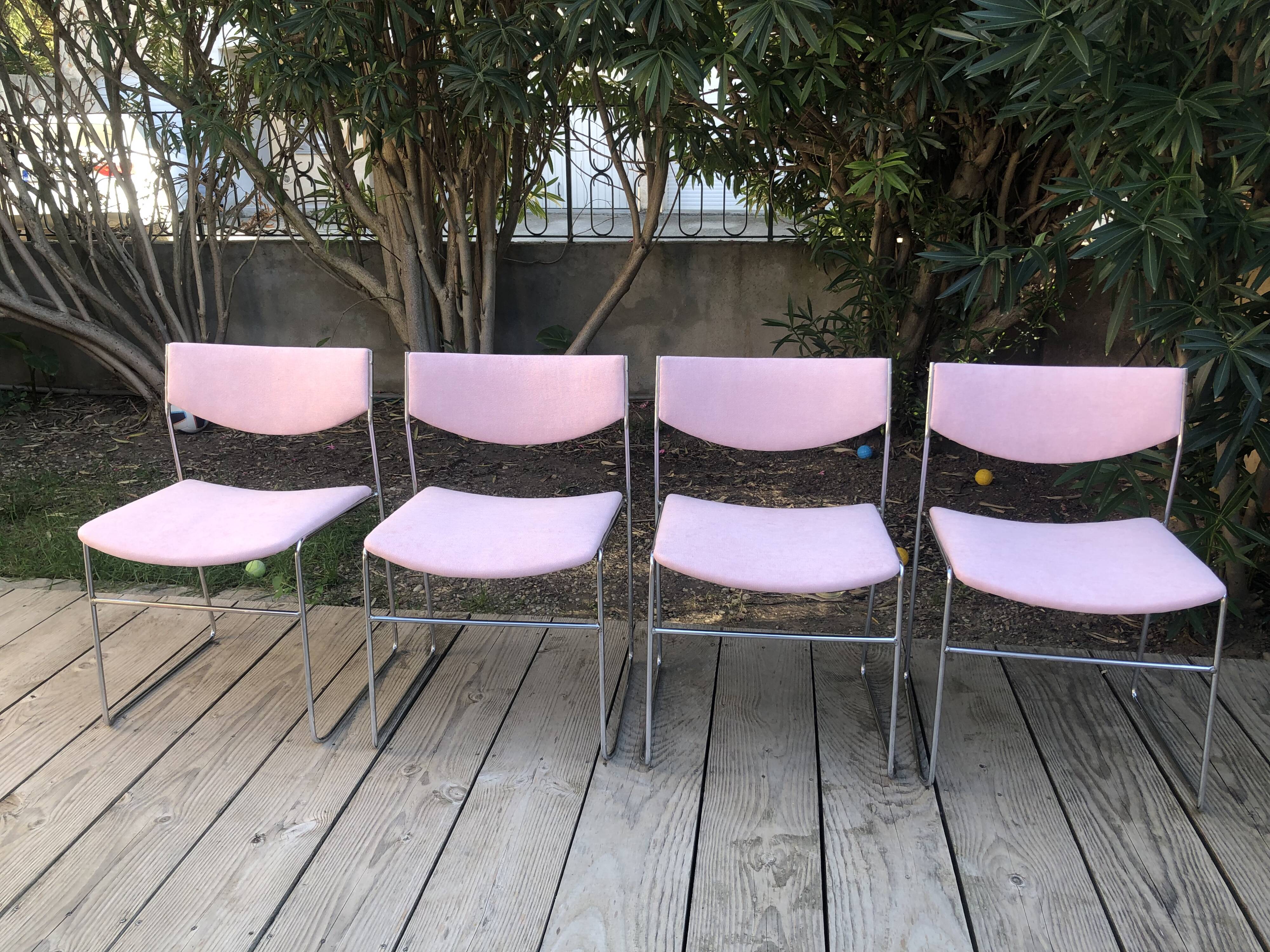 4 chaises vintages