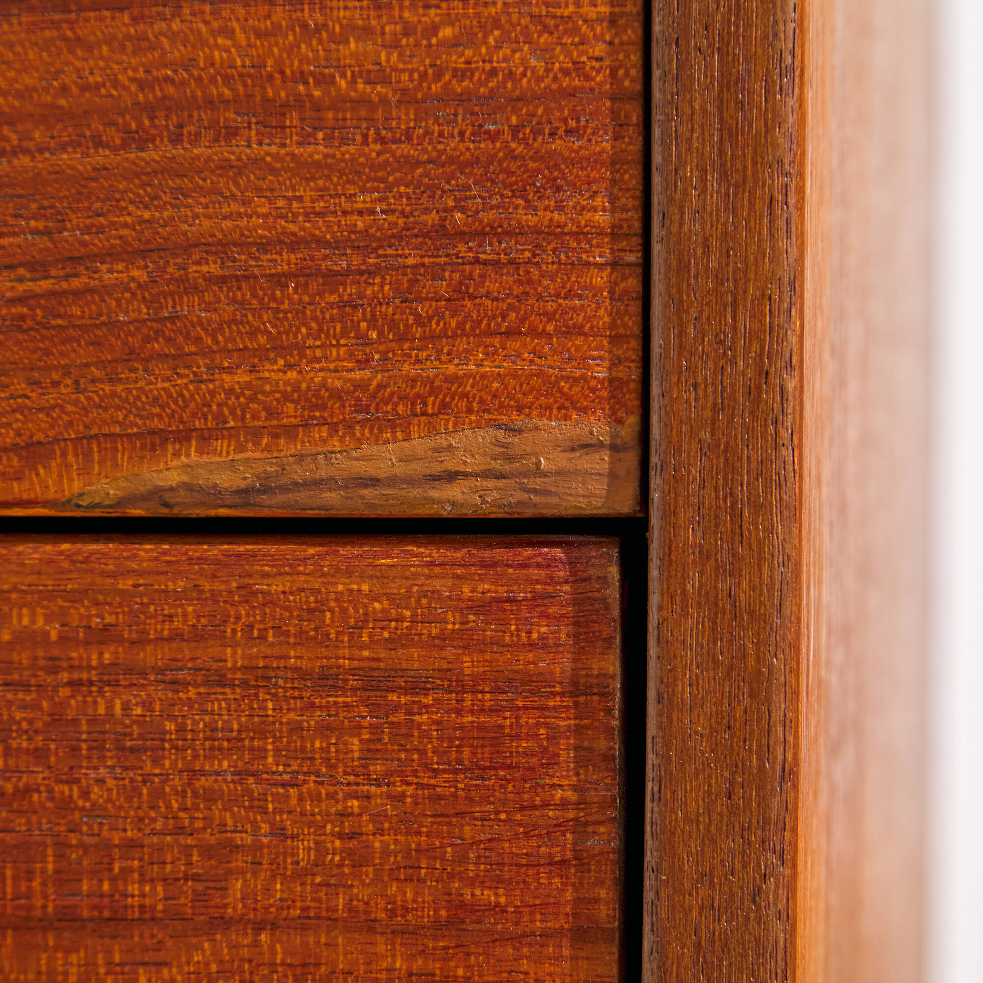 Restored teak dresser by kai kristiansen for feldballes møbler