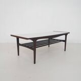 Vintage coffee table with reversible top, The Netherlands 1950's
