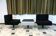 System 350 lounge chairs & side table by Herbert Hirche for Mauser, 1974, set of 3