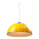 Rare Large Yellow Space-age Pendant from Guzzini, 1970s