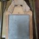 Miroir en bois doré, XVIIIème s.