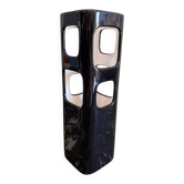Vase design noir