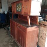Vintage 1950s kitchen buffet - Mado style - Very good interior condition