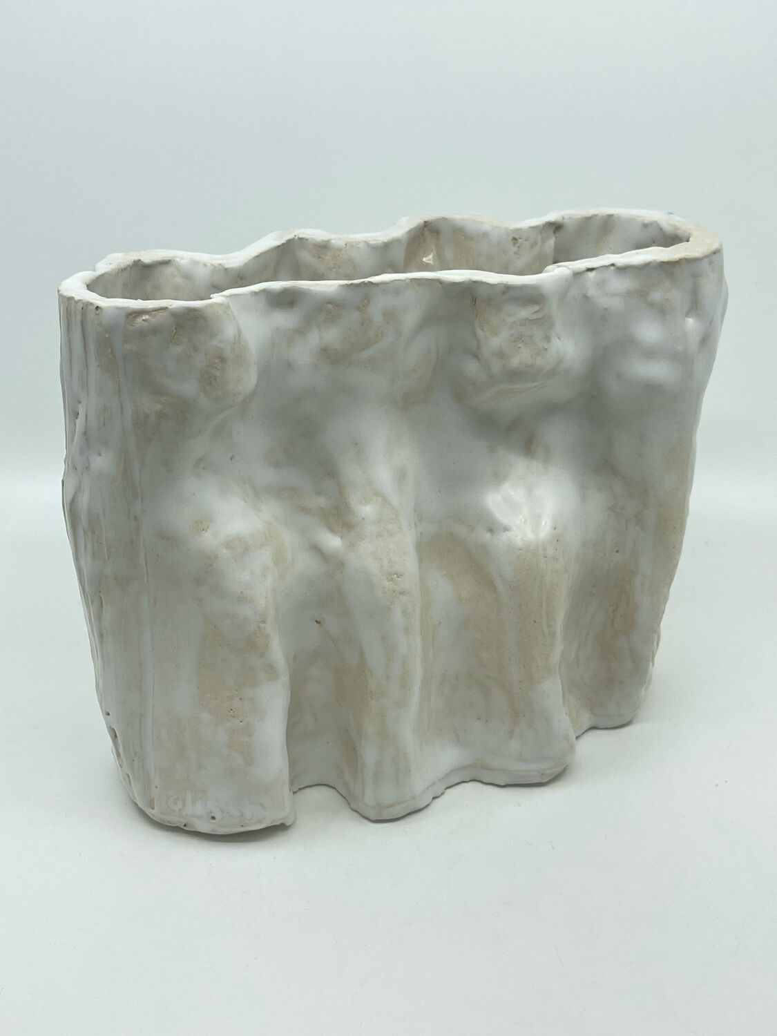 Brutalist ceramics Vallauris Olisch