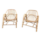Fauteuils en rotin