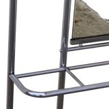 1950s chrome-plated aluminum entrance hall
